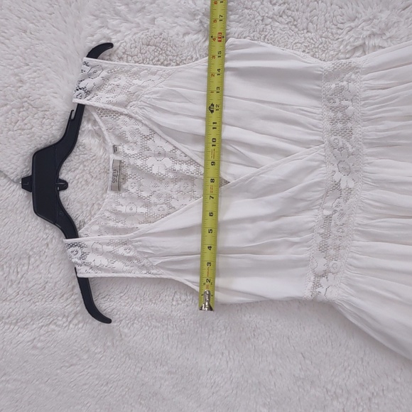 GUESS Elegant White Lace Dress - Picture 12 of 14